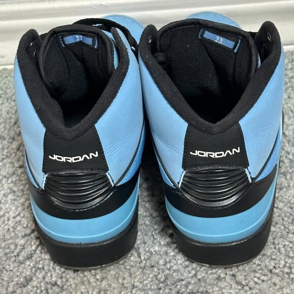 Nike Air Jordan 2 Retro QF University Blue / Black Sneakers - 2010 - Men's 8.5 - Picture 9 of 14